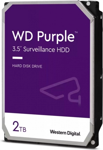 Kietasis diskas WD Purple 2 TB stebėjimui