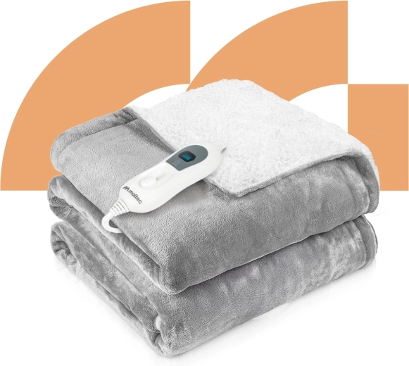 Elektrinė šildoma antklodė CozyHeat 120 W, pilka