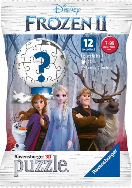 Ravensburger 3D Puzzle Ball Frozen 2 with a surprise (27 pieces)