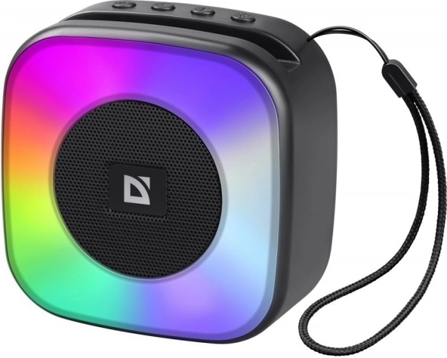 Nešiojamas Bluetooth garsiakalbis su LED apšvietimu
