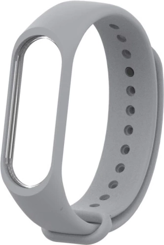 Silikoninis dirželis XIAOMI Mi Band 3/4 – pilkas
