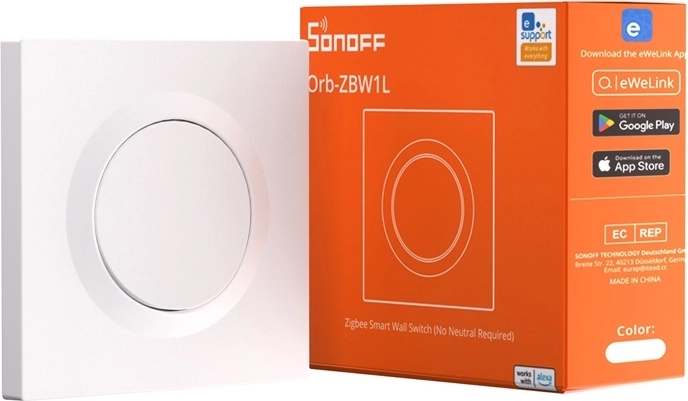Smart Wall Switch ZigBee SONOFF ZBMINIL2-E without Neutral Wire