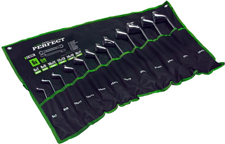 Stalco offset wrench set 6–32 mm, 12 pieces