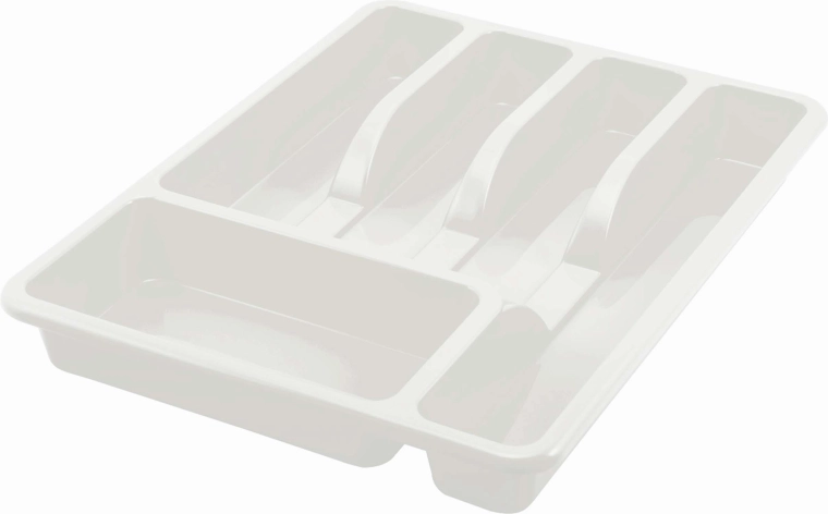 Plastikinis stalo įrankių dėklas HEIDRUN 34 × 26 cm, spalvų mišinys