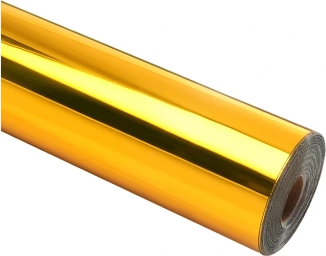 Savaime lipni plėvelė HTVRONT chrome metallic auksinė 30,5 × 90 cm – 1 vnt.