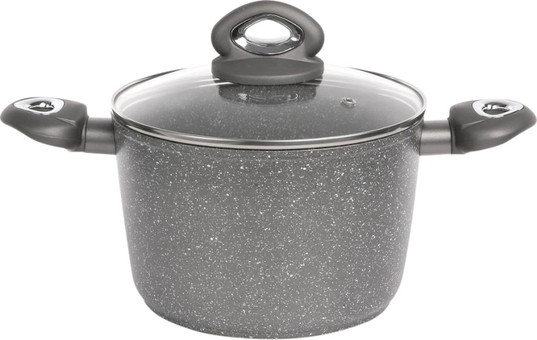 Valdinox Rock Pot 24 cm with Lid, 6 l