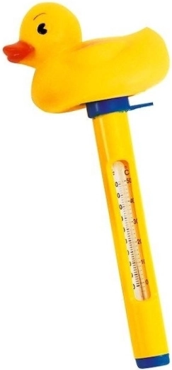 Floats and is easy to see in the pool