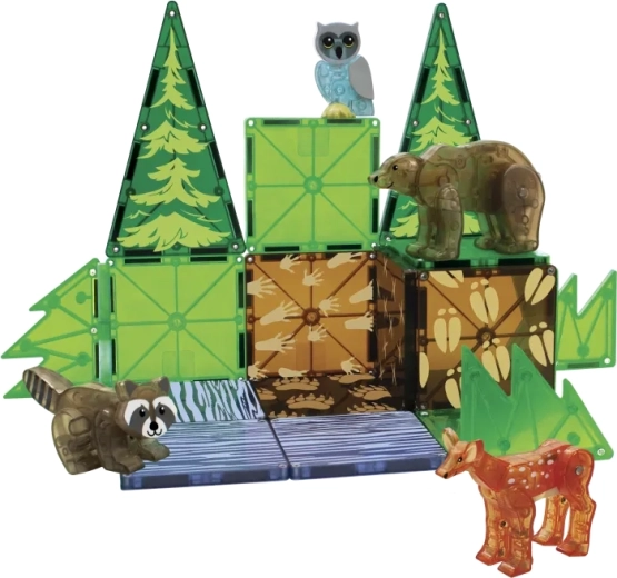 A forest world full of animals and details