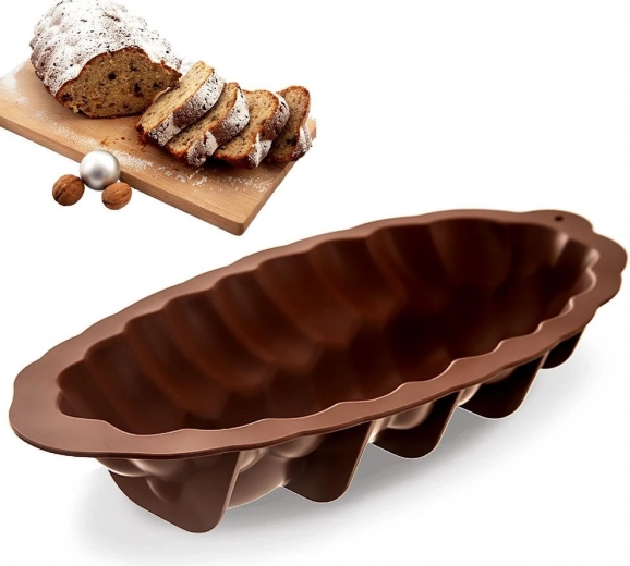 Silikoninė forma kalėdinei pynutei 41 cm