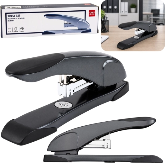 Deli Heavy Duty segiklis iki 100 lapų 23/10 juodas