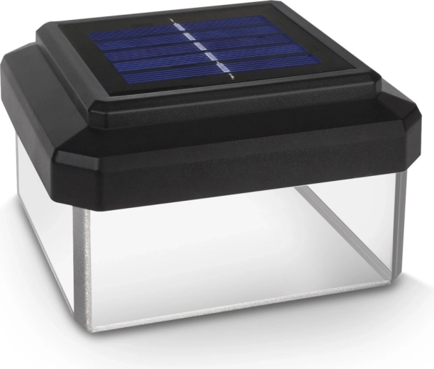 Solar post light for 100 × 100 mm posts