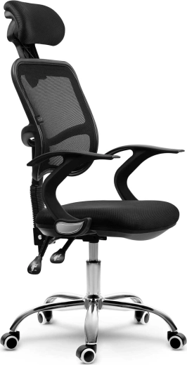 Adjustable headrest and comfortable seat