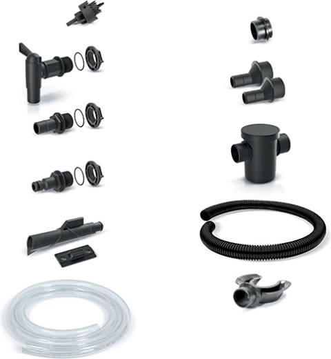 13-piece accessory set for rainwater barrels