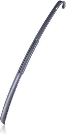 Plastic shoehorn 64 cm anthracite
