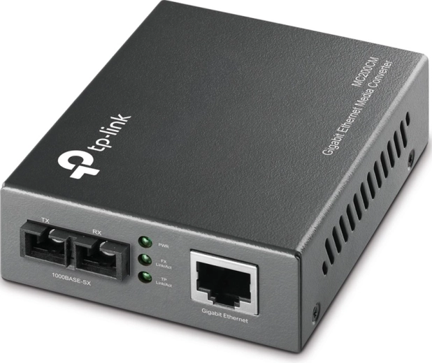 MC200CM Media Converter RJ45 1GbE MultiMode SC