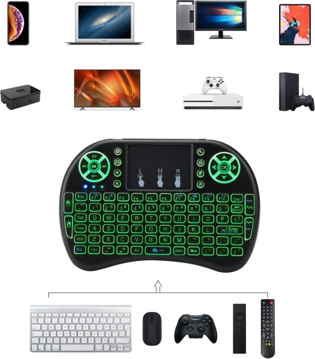 RGB apšvietimas ir Plug & Play