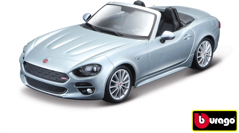 Bburago 1:24 FIAT 124 Spider – die-cast model in 1:24 scale