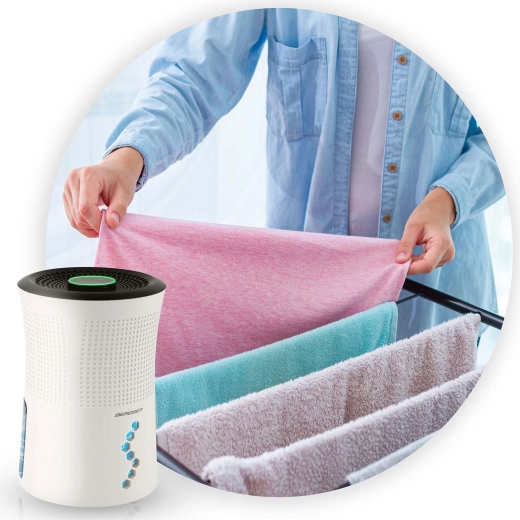 Faster indoor clothes drying