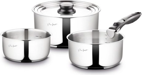 KIMS LT 1009 Cookware Set with Detachable Handle