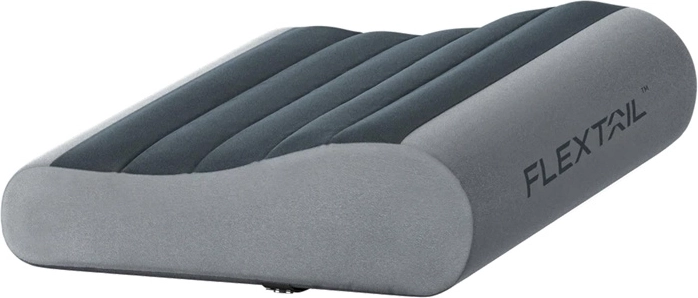 Flextail Zero Pillow pripučiamas kelioninis pagalvėlis, pilkas
