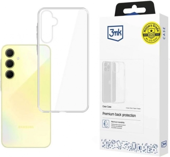 Skaidrus „Clear Case“ dėklas, skirtas Samsung A35 5G