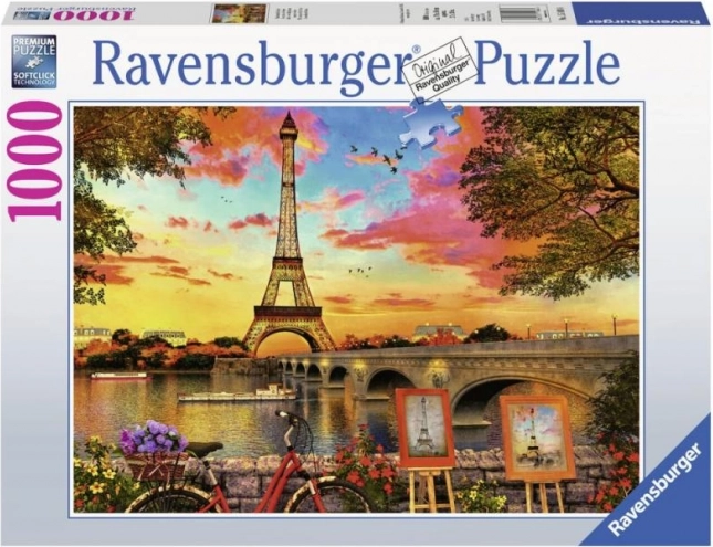 Dėlionė Ant Senos kranto 1000 dalių RAVENSBURGER