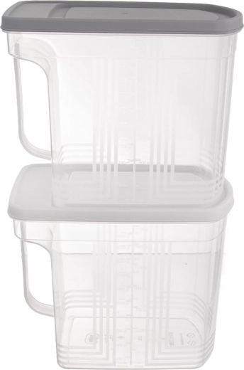 Space-saving shape and easy handling