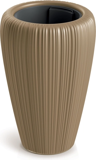 OROBO planter, caramel, 39.5 cm
