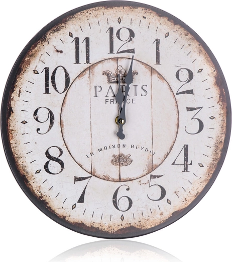 Sieninis laikrodis Paris 34 cm