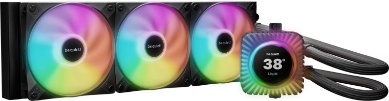 All-in-one CPU cooler Light Loop IO LCD 360 mm Black