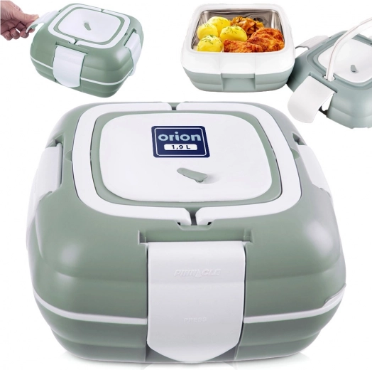 Practical 1.9 l capacity for a full meal