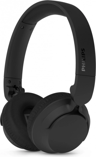 Philips wireless over-ear headphones, black