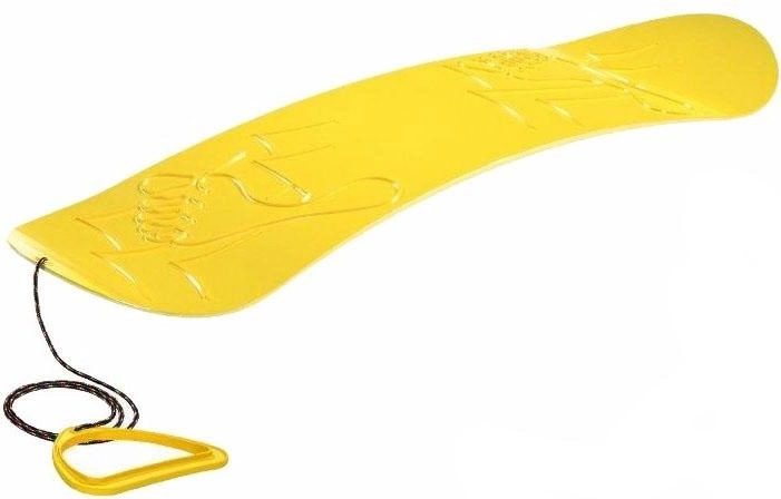 Plastikinė snieglentės formos čiuožyklė