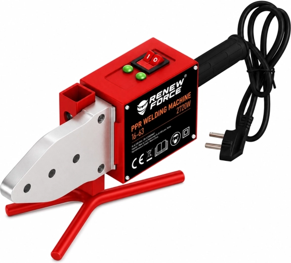 Fast heat-up thanks to 2720 W power