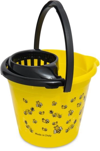 Plastikinis kibiras su gręžtuvu ir snapeliu TORO 12 l Bitutės