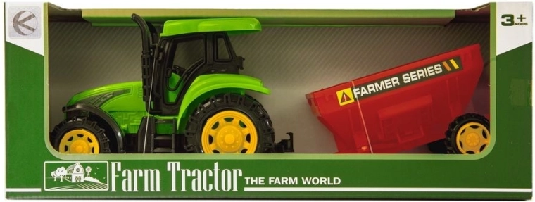 Tractor with trailer for little farmers - 1 piece