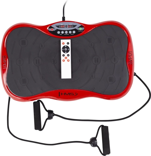 Vibration platform for home workouts HMS SVP01 – red