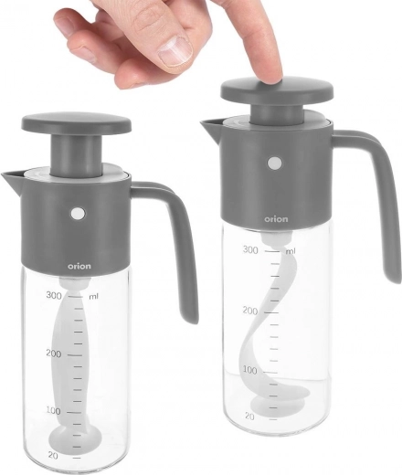 Ergonomic grip and precise pouring