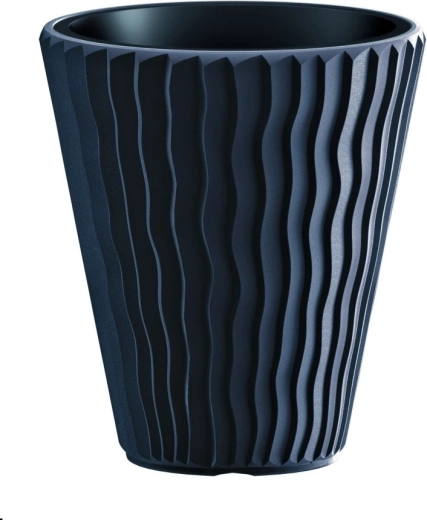Prosperplast Sandy Slim Planter anthracite 37 l