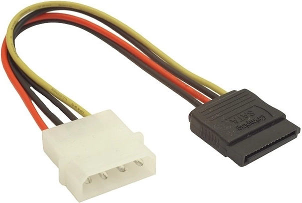 MOLEX į SATA maitinimo kabelis 0,15 m