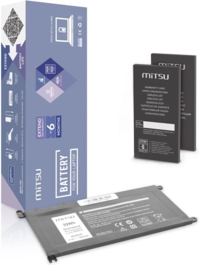 Battery Dell Vostro 14 and Inspiron 15 - 3400mAh 11.4V