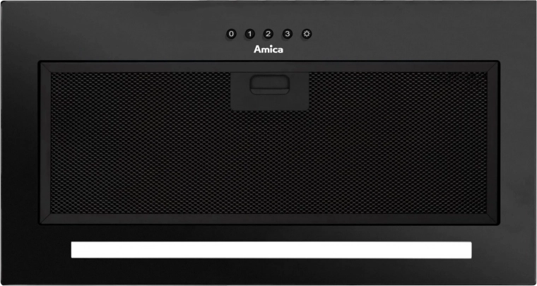 Built-in kitchen cooker hood Amica OMC6271B Slim with LED strip