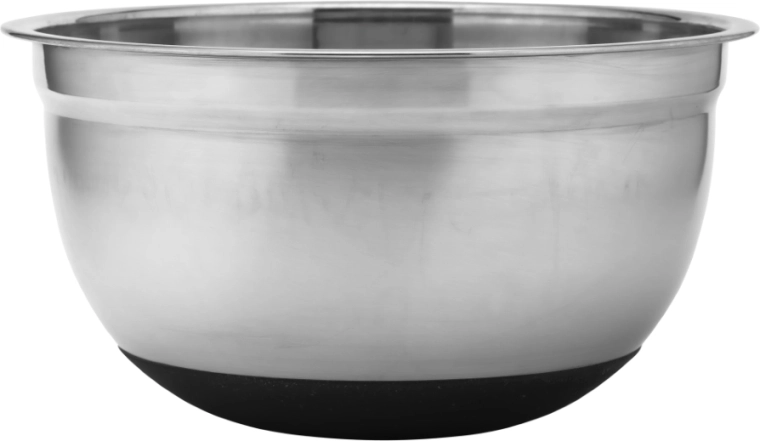 Altom Design stainless steel kitchen bowl with non-slip silicone base, 24 cm