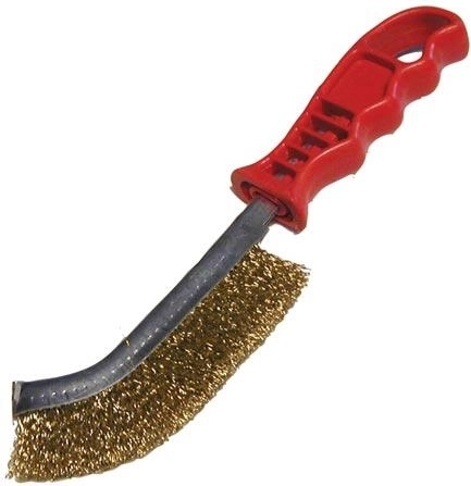 PUNK hand wire brush with 0.3 mm brass wire