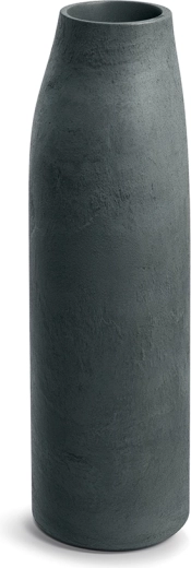 Tall Graphite Planter Epocco 30 cm