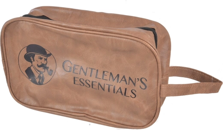 Gentleman Brown Toiletry Bag 26 × 15 × 10 cm