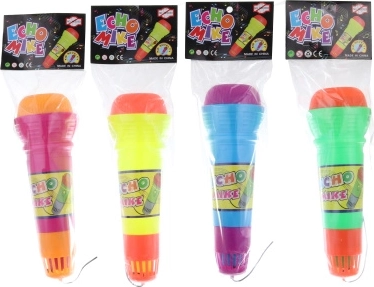 Children's plastic microphone in a bag