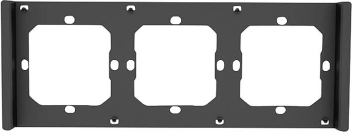 Frame for SONOFF M5 80 triple switch, gray-black