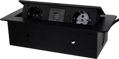 2× lizdas + 2× USB viename modulyje