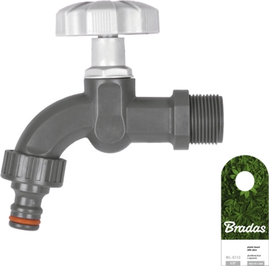 Tap with 3/4 internal thread for quick connector WHITE LINE